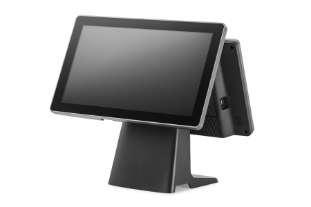 pos терминал-моноблок атол jazz 16 lite v3, n97, ssd 128gb, 8gb, без msr, доп.монит 15,6", без ос